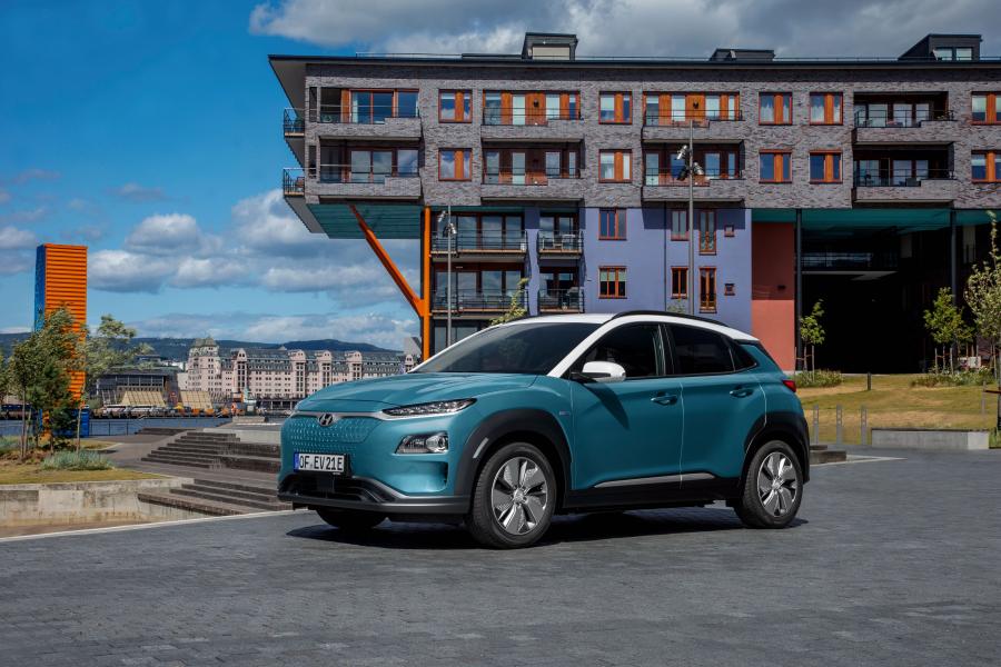  Hyundai Kona Electric 2018 года  (WW) (фото 39 из 48)